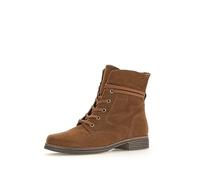 Gabor Damen Schnürstiefeletten | Frauen Stiefeletten | Wechselfußbett | Best Fitting | Warmfutter | New Whisky/altsil. | 38.5 EU - 5.5 UK