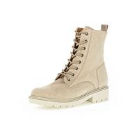 Gabor Damen Schnürstiefeletten, Frauen Stiefeletten,Wechselfußbett,Moderate Mehrweite (G),reißverschluss,Ladies,Kiesel (Micro),42 EU / 8 UK