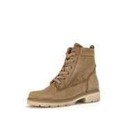 Gabor Damen Schnürstiefeletten - Schnürboots mit Wechselfußbett - Herbstschuhe & Winterschuhe Damen - Blockabsatz