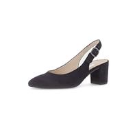Gabor Damen Slingpumps, Frauen Absatzschuhe,Ausgehschuhe,Abendschuhe,Court Shoes,Slingback,knöchelriemchen,high Heels,Atlantik,40 EU / 6.5 UK