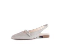 Gabor Damen Slingpumps, Frauen Absatzschuhe,Ausgehschuhe,Abendschuhe,Court Shoes,Slingback,knöchelriemchen,high Heels,Visone,40 EU / 6.5 UK
