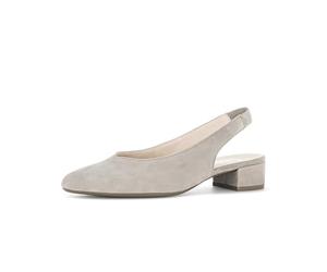 Gabor Damen Slingpumps, Frauen Absatzschuhe,Ausgehschuhe,Abendschuhe,Court Shoes,Slingback,knöchelriemchen,Heels,Visone (bezogen),39 EU / 6 UK