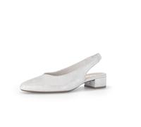 Gabor Damen Slingpumps, Frauen Absatzschuhe,Court Shoes,Slingback,knöchelriemchen,high Heels,Heels,stoeckelschuhe,Ice (bezogen),37.5 EU / 4.5 UK