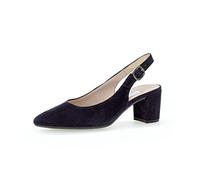 Gabor Damen Slingpumps, Frauen Absatzschuhe,Heels,hochhackige Schuhe,stoeckelschuhe,Ausgehschuhe,Abendschuhe,Court Shoes,Atlantik,38 EU / 5 UK
