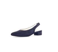 Gabor Slingpumps Damen Leder Atlantik Größe 39 EU / 6 UK
