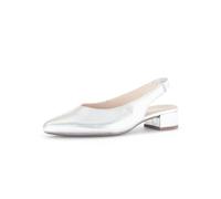 Gabor Damen Slingpumps, Frauen Absatzschuhe,high Heels,hochhackige Schuhe,stoeckelschuhe,Ausgehschuhe,Abendschuhe,Silber (bezogen),36 EU / 3.5 UK