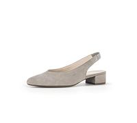 Gabor Damen Slingpumps, Frauen Absatzschuhe,hochhackige Schuhe,stoeckelschuhe,Ausgehschuhe,Abendschuhe,Court Shoes,Leder,Visone,42 EU / 8 UK