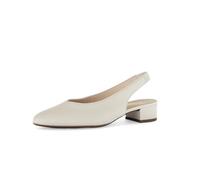 Gabor Damen Slingpumps, Frauen Absatzschuhe,knöchelriemchen,Heels,hochhackige Schuhe,stoeckelschuhe,Ausgehschuhe,Panna,40.5 EU / 7 UK