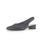 Gabor Damen Slingpumps, Frauen Absatzschuhe,Slingback,knöchelriemchen,Komfort,bequem,high Heels,Heels,hochhackige Schuhe,schwarz,42 EU / 8 UK