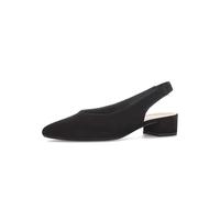 Gabor Damen Slingpumps, Frauen Pumps,atmungs-aktiv,sacchetto,sportlich,Weiss,schwarz,Jollys,rot,Glitzer,blau,Rolling-Soft,schwarz,39 EU / 6 UK