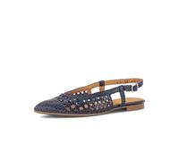 Gabor Damen Slingpumps, Frauen Pumps,Cherry,Merlot,Sport-Dynamic,g-Weite,glatt-Leder,antikrosa,silbrt,Casual,Fashion,Dark-Blue,38 EU / 5 UK
