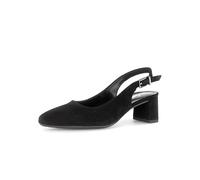 Slingpumps GABOR "Slingpumps", Damen, Gr. 39, schwarz, Schuhe Slingpumps (33494611-39) schwarz