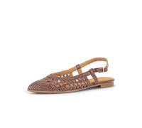 Gabor Damen Slingpumps, Frauen Pumps,klassisch,Komfort-Mehrweite,modisch,orthopaedisch,einlege-Sohlen,Soft-Move,daempfung,Coffee,37.5 EU / 4.5 UK