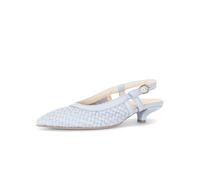 Gabor Damen Slingpumps, Frauen Pumps,Merlot,Sport-Dynamic,g-Weite,glatt-Leder,antikrosa,silbrt,Casual,Fashion,metallic,Effekt,Sky,38 EU / 5 UK