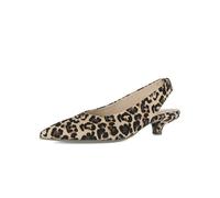Gabor Damen Slingpumps, Frauen Pumps,Nappa-Leder,Night-Blue,Off-White,Oliv,offen,Ultra-Light,Visone,Amazon,bequem-e,breite,Natur,40 EU / 6.5 UK