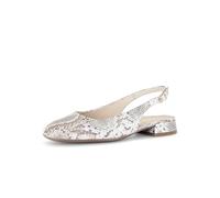 Gabor Damen Slingpumps, Frauen Pumps,Navy,Nappa-Leder,Night-Blue,Off-White,Oliv,offen,Ultra-Light,Visone,Amazon,breite,sage (Gold),41 EU / 7.5 UK