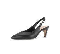 High-Heel-Pumps GABOR "Gabor Pumps Glattleder", Damen, Gr. 37, schwarz, Glattleder, Schuhe (13940931-37) schwarz