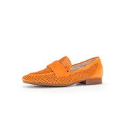 Gabor Damen Slipper, Frauen Halbschuhe,Moderate Mehrweite (G),Slides,Schlupfschuhe,schluepfschuhe,Loafer,Mandarine (perf.),40.5 EU / 7 UK, Orange Mandarine 31