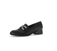 Gabor Damen Slipper, Frauen Halbschuhe,Mokassins,Slip-ons,Slides,Schlupfschuhe,schluepfschuhe,Loafer,schwarz,40 EU / 6.5 UK