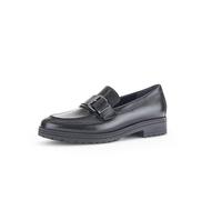 Gabor Damen Slipper, Frauen Slip On,Best Fitting,College Schuhe,Businessschuhe,Mokassins,Halbschuhe,Slides,schwarz (schwarz),41 EU / 7.5 UK