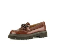 Gabor Schuhe Plateau Slipper braun Lack 55.242.94 für Damen, braun, Größe 40 ½ EU / 7 UK