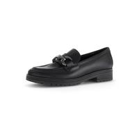Gabor Damen Slipper, Frauen Slip On,Best Fitting,Schlupfschuhe,schluepfschuhe,College Schuhe,Businessschuhe,schwarz(Altsilber),39 EU / 6 UK