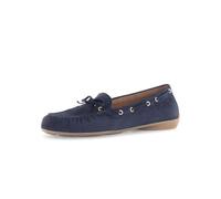 Gabor Damen Slipper Best Fitting – Schlupfschuhe blau Gr. 37,5 UK 4,5