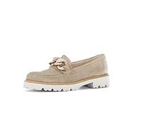 Gabor Damen Slipper, Frauen Slip On,Best Fitting,Slides,Schlupfschuhe,schluepfschuhe,Loafer,College Schuhe,Slip-ons,Kiesel (dust),39 EU / 6 UK
