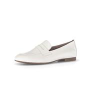 Gabor 45.213.20 weiß - elegante Slipper für Damen - Größe 40.5