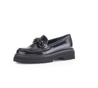 Gabor Damen Slipper, Frauen Slip On,College Schuhe,Businessschuhe,schluepfschuhe,Slip-ons,Mokassins,Halbschuhe,Slides,schwarz,37.5 EU / 4.5 UK