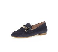 Gabor Damen Slipper, Frauen Slip On,College Schuhe,Businessschuhe,Slip-ons,Mokassins,Halbschuhe,Slides,Loafer,Atlantik (Gold),42 EU / 8 UK