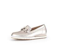 Gabor Damen Slipper, Frauen Slip On,freitzeitschuhe,offener einschlupf,Halbschuhe,Schlupfschuhe,schluepfschuhe,Slides,Puder (Uni),38 EU / 5 UK