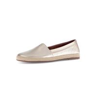 Gabor Damen Slipper, Frauen Slip On,Freizeitschuhe,Mokassins,Halbschuhe,Slides,Schlupfschuhe,schluepfschuhe,Loafer,Puder (Jute),42 EU / 8 UK