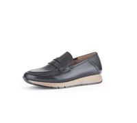 Gabor Damen Slipper, Frauen Slip On,Halbschuhe,Slides,Schlupfschuhe,schluepfschuhe,Loafer,College Schuhe,Businessschuhe,schwarz,41 EU / 7.5 UK