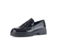 Gabor Damen Slipper, Frauen Slip On,Halbschuhe,Slip-ons,Slides,Schlupfschuhe,schluepfschuhe,Loafer,College Schuhe,elegant,schwarz,38 EU / 5 UK