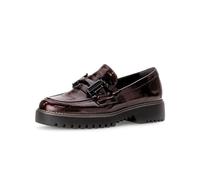 Gabor Damen Slipper, Frauen Slip On,Moderate Mehrweite (G),Slides,Schlupfschuhe,schluepfschuhe,Loafer,Burgund (schwlack),38 EU / 5 UK