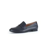 Gabor Damen Slipper, Frauen Slip On,Mokassins,Halbschuhe,Schlupfschuhe,schluepfschuhe,Loafer,College Schuhe,Slip-ons,Midnight,37 EU / 4 UK