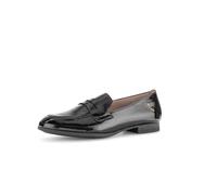 Gabor Damen Slipper, Frauen Slip On,Mokassins,Halbschuhe,Slides,Schlupfschuhe,schluepfschuhe,Loafer,College Schuhe,schwarz,37 EU / 4 UK