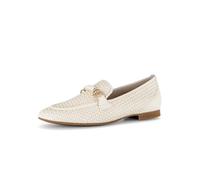 Gabor Slipper Loafer beige geflochten 85.218.22 - Größe 40.5