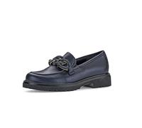 Gabor Damen Slipper, Frauen Slip On,Mokassins,Halbschuhe,Slip-ons,Slides,Schlupfschuhe,schluepfschuhe,Loafer,Ocean (Uni+Blush),38.5 EU / 5.5 UK