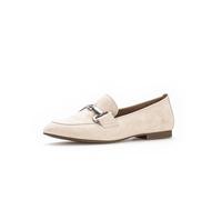 Gabor Damen Slipper, Frauen Slip On,Schlupfschuhe,schluepfschuhe,College Schuhe,Businessschuhe,Slip-ons,Mokassins,beige (Silber),40 EU / 6.5 UK
