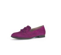 Gabor Schuhe Slipper pink violett Loafer Velour 55.273.10 für Damen, lila, Gr. 38 EU / 5 UK