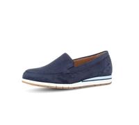 Gabor Damen Slipper, Frauen Slip On,Slides,Schlupfschuhe,schluepfschuhe,Loafer,College Schuhe,Businessschuhe,Slip-ons,Blue,36 EU / 3.5 UK
