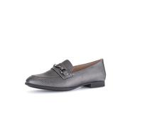 Gabor Damen Slipper, Frauen Slip On,Slides,Schlupfschuhe,schluepfschuhe,Loafer,College Schuhe,Businessschuhe,antiksilber(altsil,43 EU / 9 UK