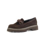 Gabor Damen Slipper, Frauen Slip On,Slip-ons,Mokassins,Halbschuhe,Schlupfschuhe,schluepfschuhe,Loafer,College Schuhe,Chocolate,36 EU / 3.5 UK