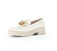 Gabor Damen Slipper, Frauen Slip On,Wechselfußbett,Best Fitting,Businessschuhe,Slip-ons,Mokassins,Halbschuhe,Panna (Gold matt),40 EU / 6.5 UK