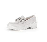 Gabor Damen Slipper, Frauen Slip On,Wechselfußbett,Best Fitting,Businessschuhe,Slip-ons,Mokassins,Halbschuhe,lightgrey (dust),41 EU / 7.5 UK