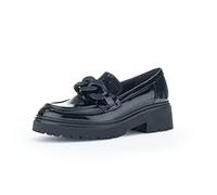 Gabor Damen Slipper, Frauen Slip On,Wechselfußbett,Best Fitting,Slip-ons,Mokassins,Halbschuhe,Schlupfschuhe,Loafer,schwarz (Uni),40 EU / 6.5 UK