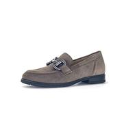 Gabor FLORENZ 32.422.20 grau - elegante Slipper für Damen - Größe 38