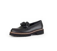 Gabor Damen Slipper, Frauen Slipper, Mokassins,atmungs-aktiv,sacchetto,sportlich,Weiss,schwarz,Jollys,rot,blau,schwarz(Ra.Natur),39 EU / 6 UK
